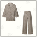 GG SILK PALLAZZO PAJAMAS