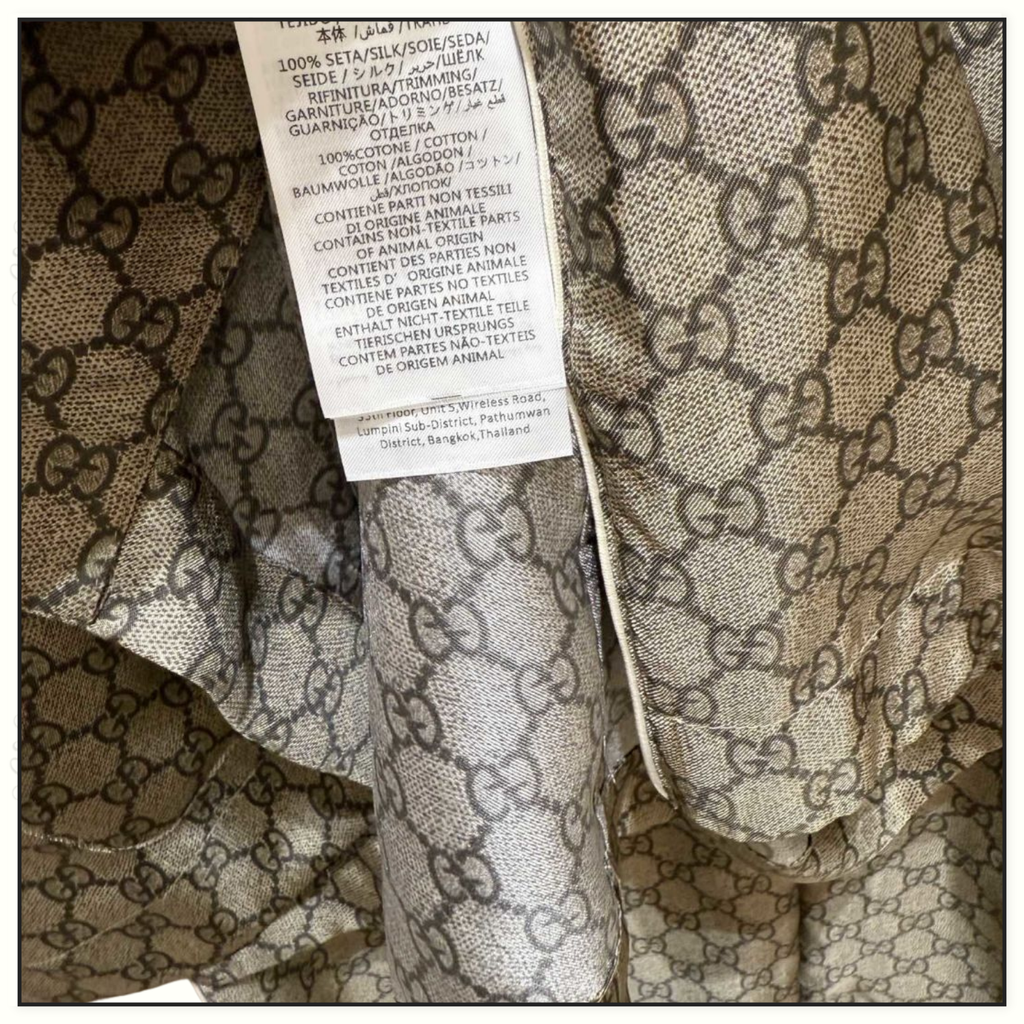 GG SILK PALLAZZO PAJAMAS