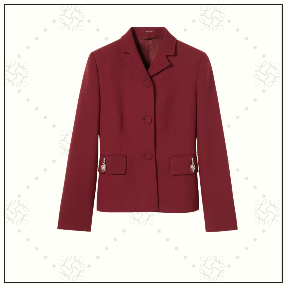 WOOL SILK JACKET & TROUSERS