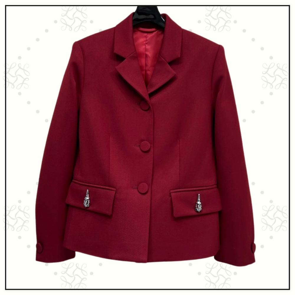 WOOL SILK JACKET & TROUSERS