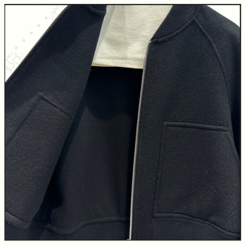 CASHMERE BOMBER JACKET