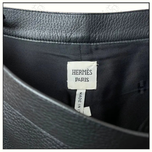 CHEVRE LEATHER JACKET & LEATHER SHORTS