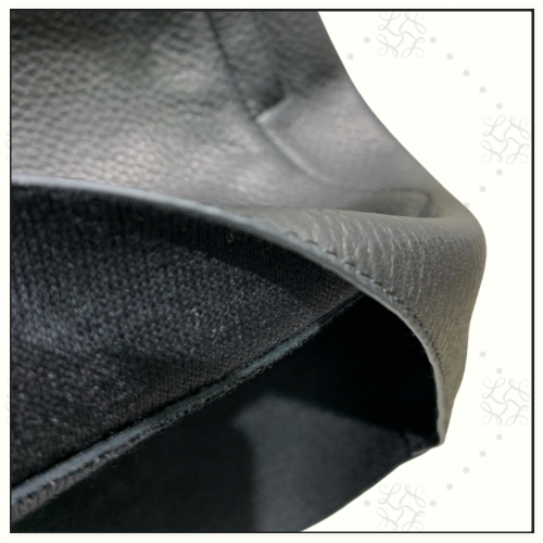 CHEVRE LEATHER JACKET & LEATHER SHORTS