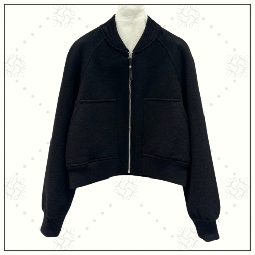 CASHMERE BOMBER JACKET