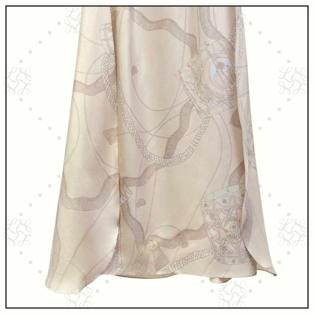 SILK SKIRT