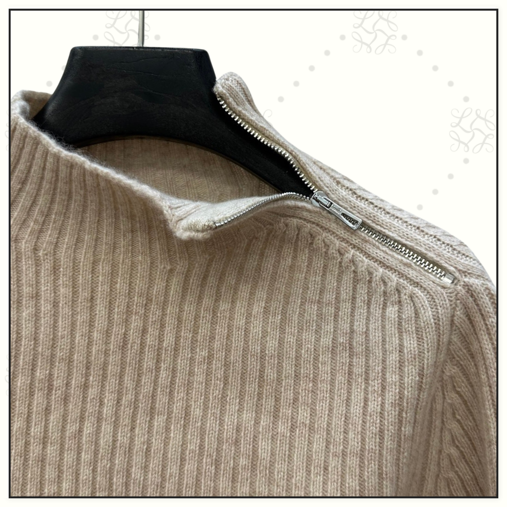 CASHMERE CROPPED SWEATER