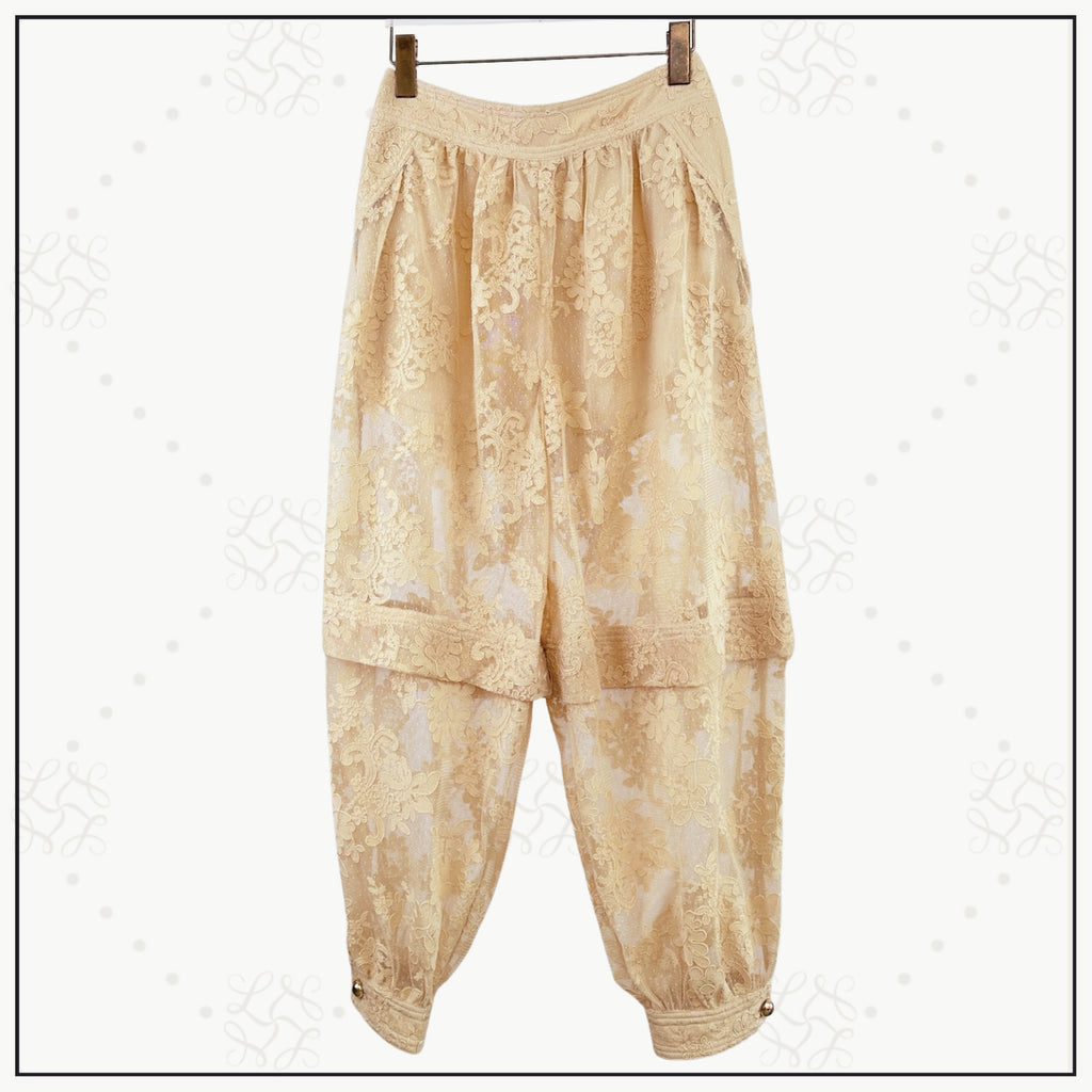 HYPNOTIC LACE BODICE & LACE HAREM PANT