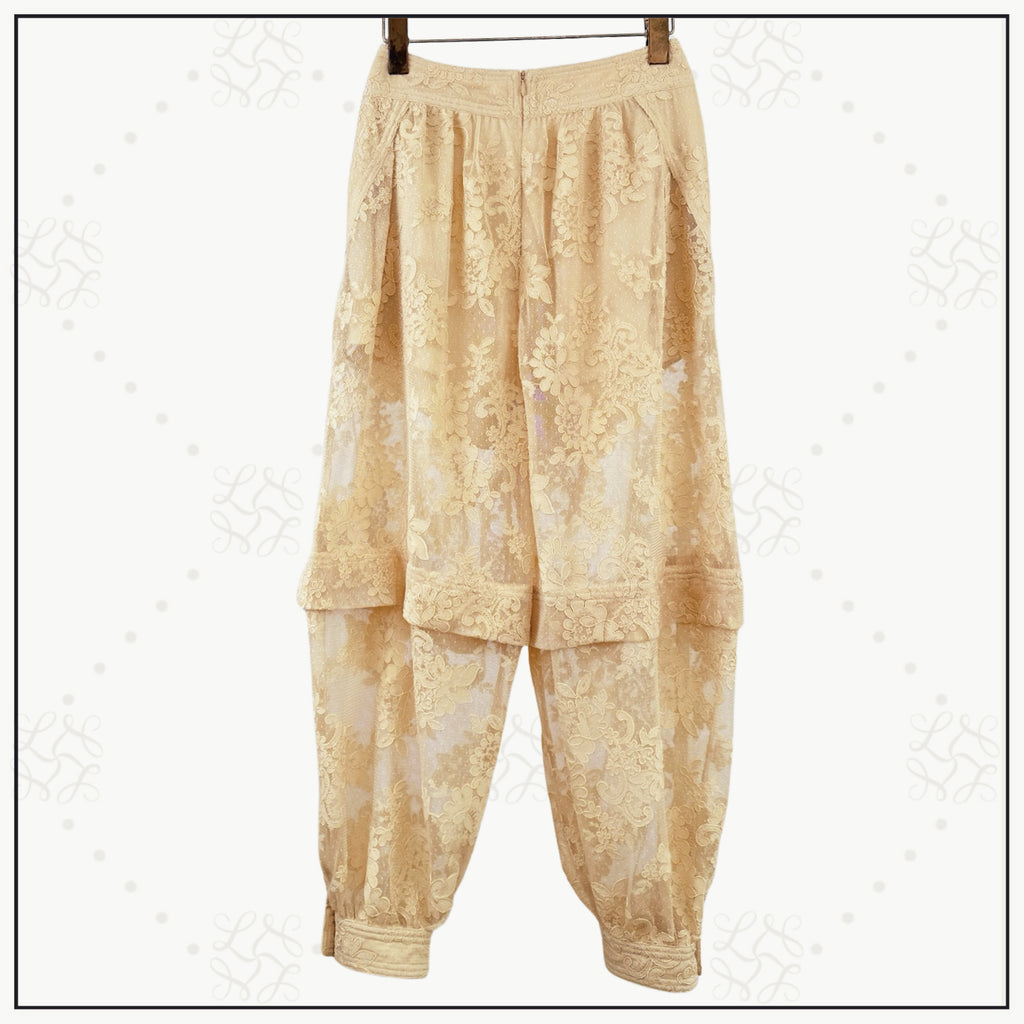 HYPNOTIC LACE BODICE & LACE HAREM PANT
