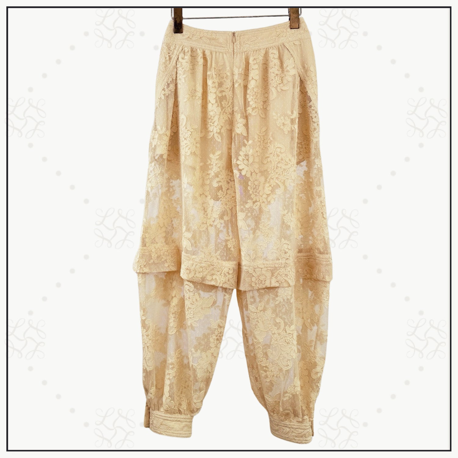 HYPNOTIC LACE BODICE & LACE HAREM PANT