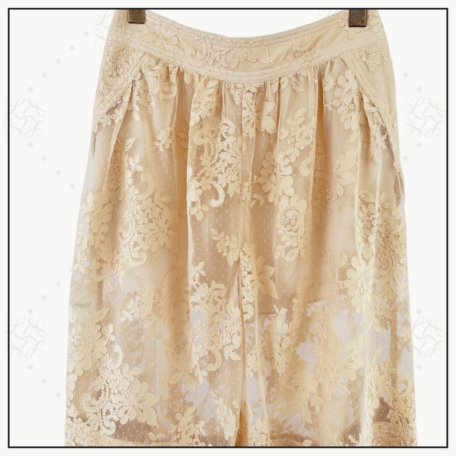 HYPNOTIC LACE BODICE & LACE HAREM PANT