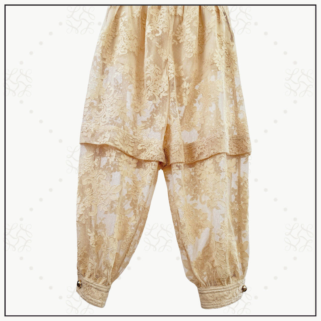 HYPNOTIC LACE BODICE & LACE HAREM PANT