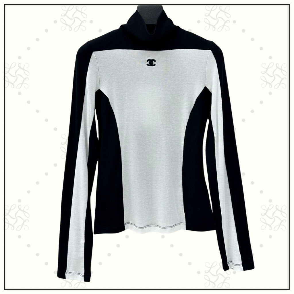 WOOL BLEND TURTLENECK