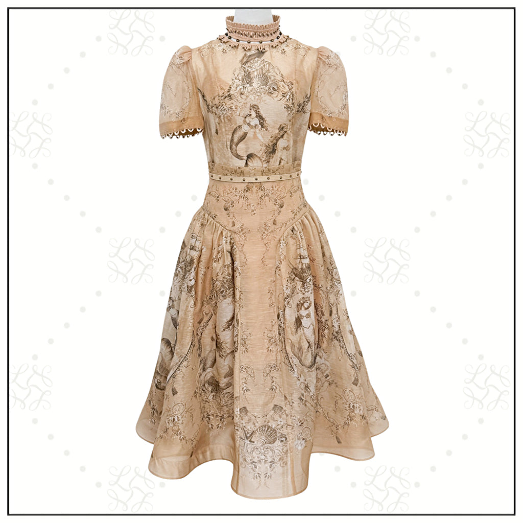 REBELLION BEADED TOP & SKIRT