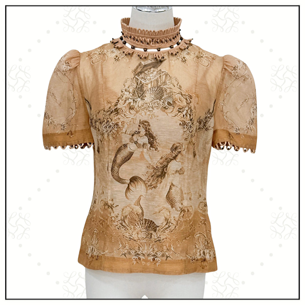 REBELLION BEADED TOP & SKIRT