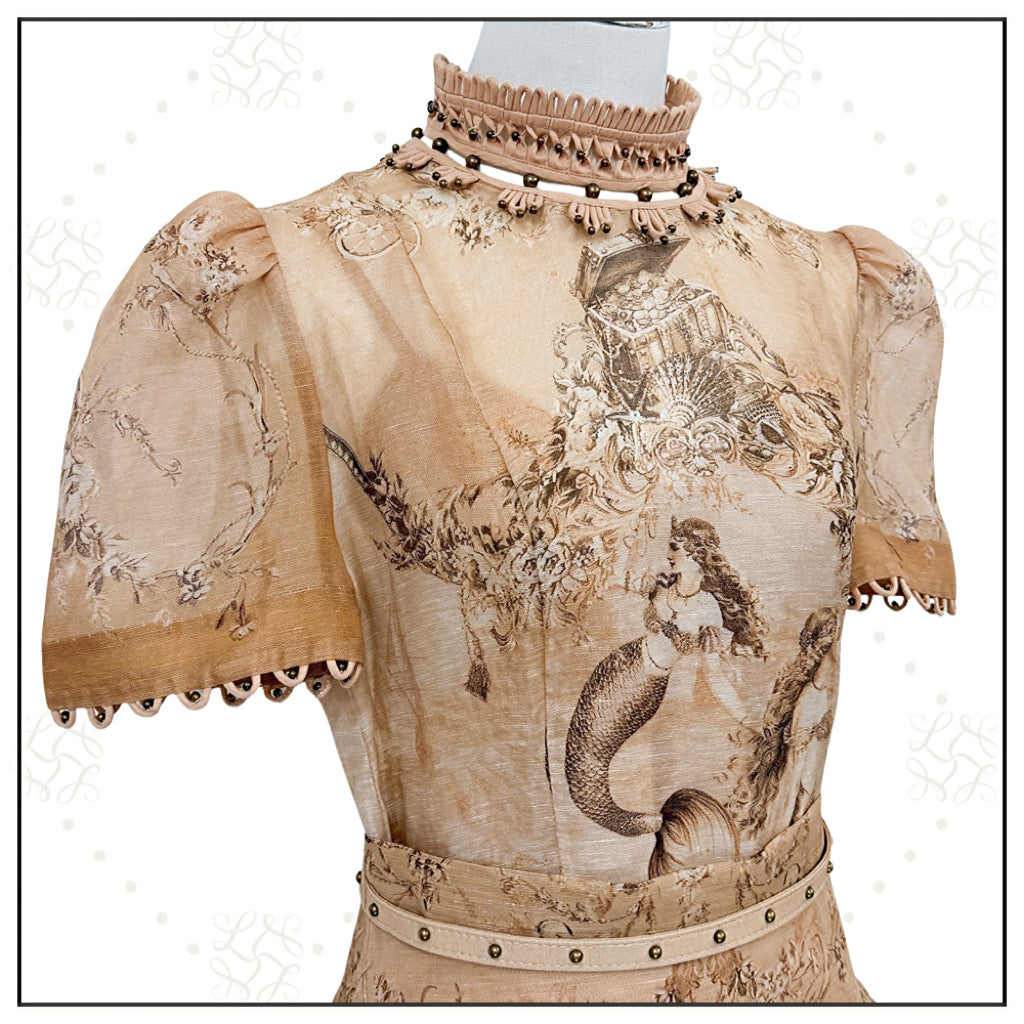 REBELLION BEADED TOP & SKIRT