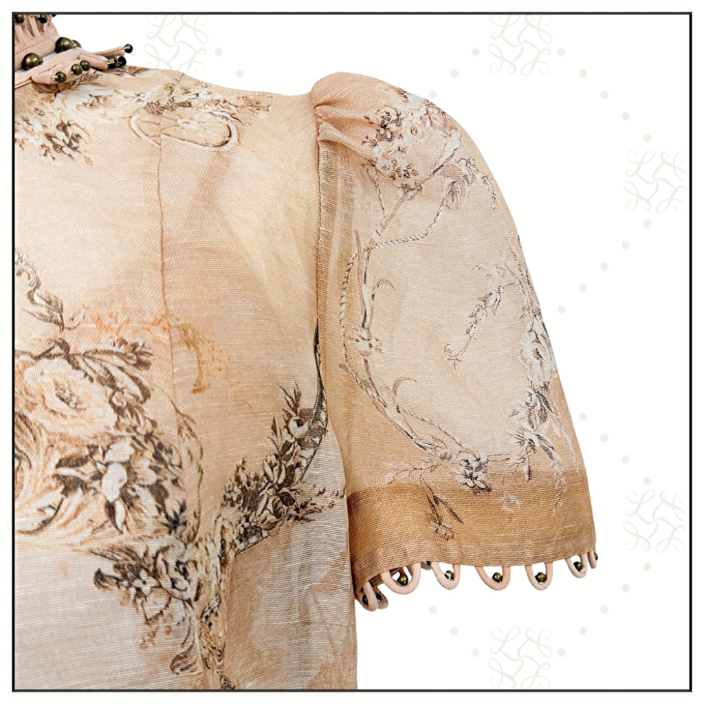 REBELLION BEADED TOP & SKIRT