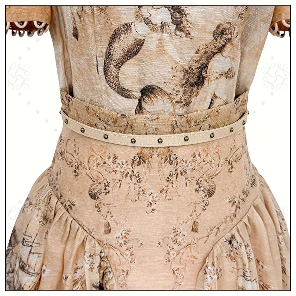 REBELLION BEADED TOP & SKIRT