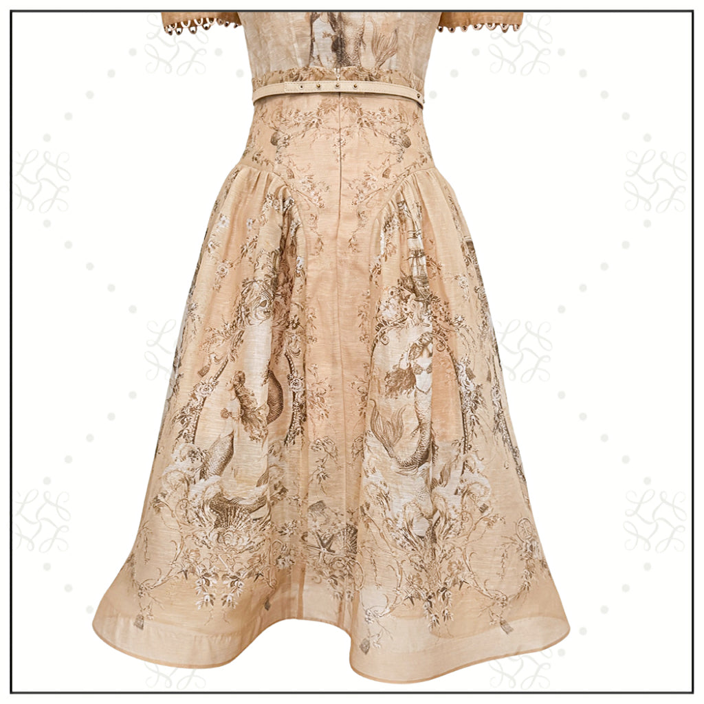 REBELLION BEADED TOP & SKIRT