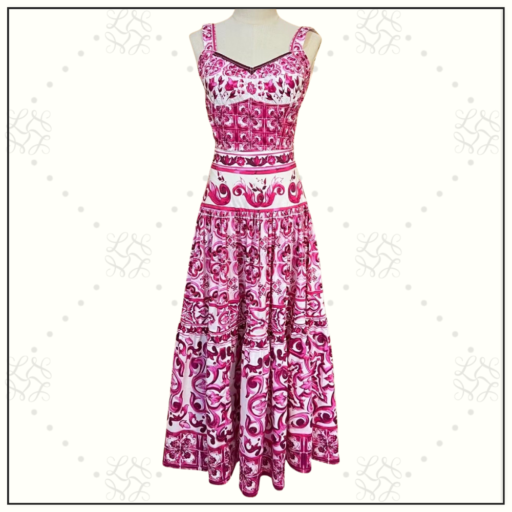 CORSET TOP & MAXI DRESS