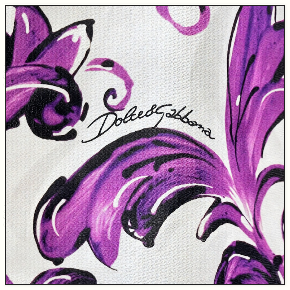 MAJOLICA SILK MINI DRESS