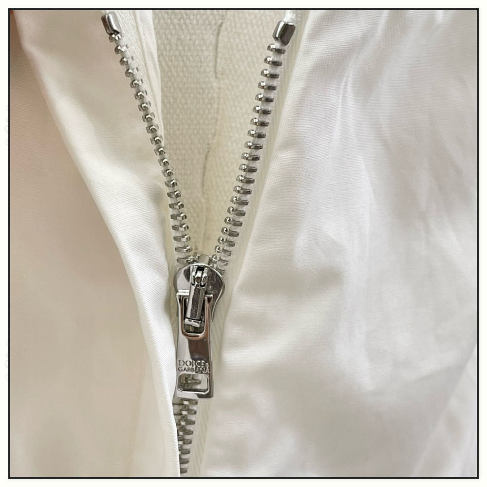 LACE SCALLOP TRIM MIDI DRESS