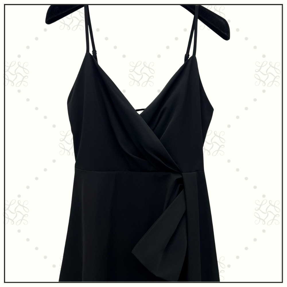 CROW NECK MIDI DRESS