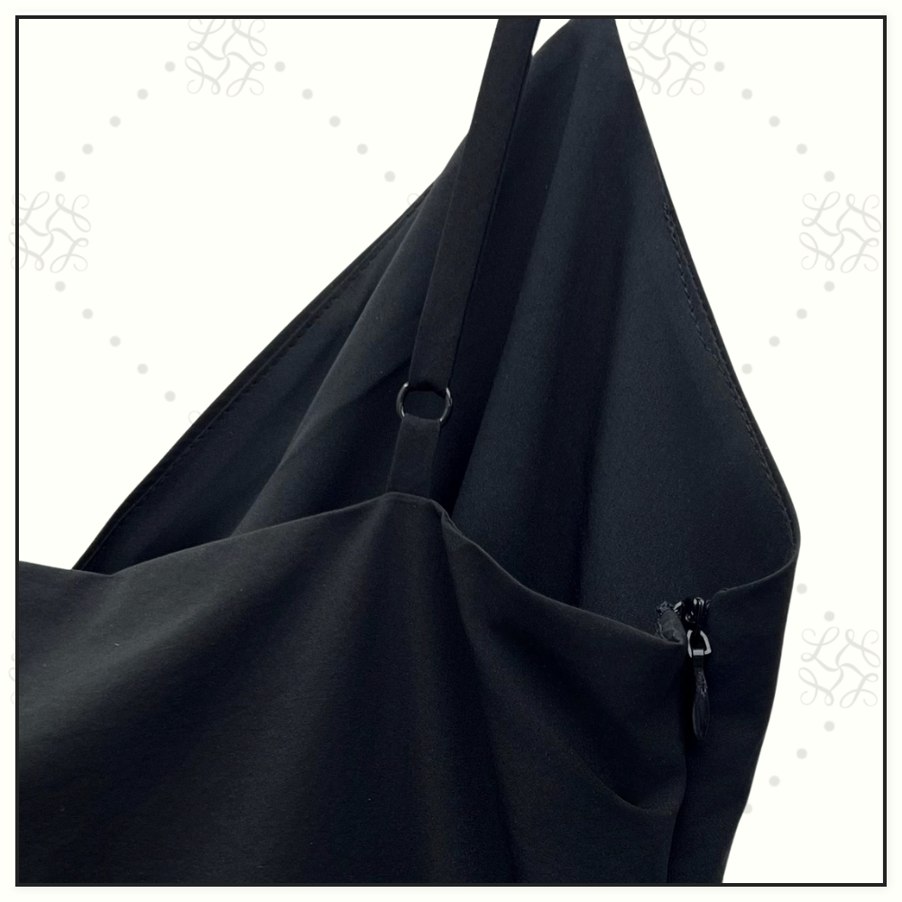 CROW NECK MIDI DRESS