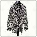 TOILE ICONOGRAPHIE WOOL CARDIGAN