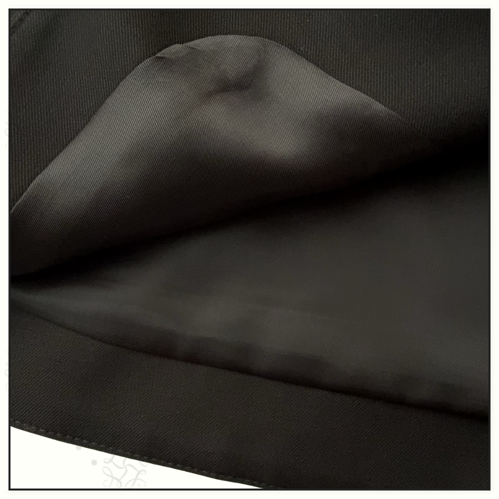 LEATHER ACCENT FITTED JACKET