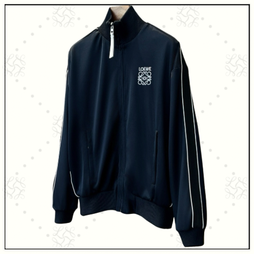 ANAGRAM SATIN JERSEY JACKET