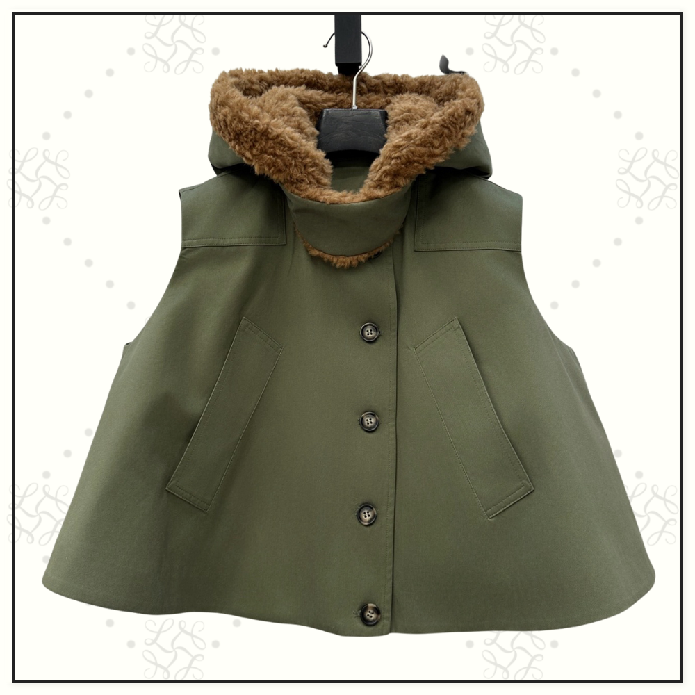 SHORT PARKER COTTON VEST