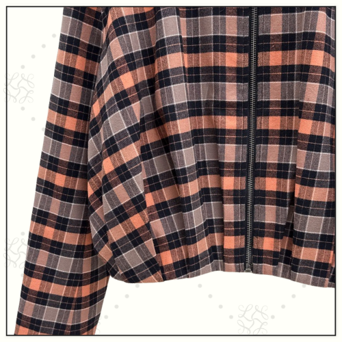 WOOL BLEND DRAPED JACKET & PLEATED SKIRT