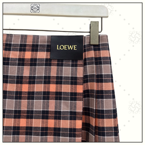 WOOL BLEND DRAPED JACKET & PLEATED SKIRT