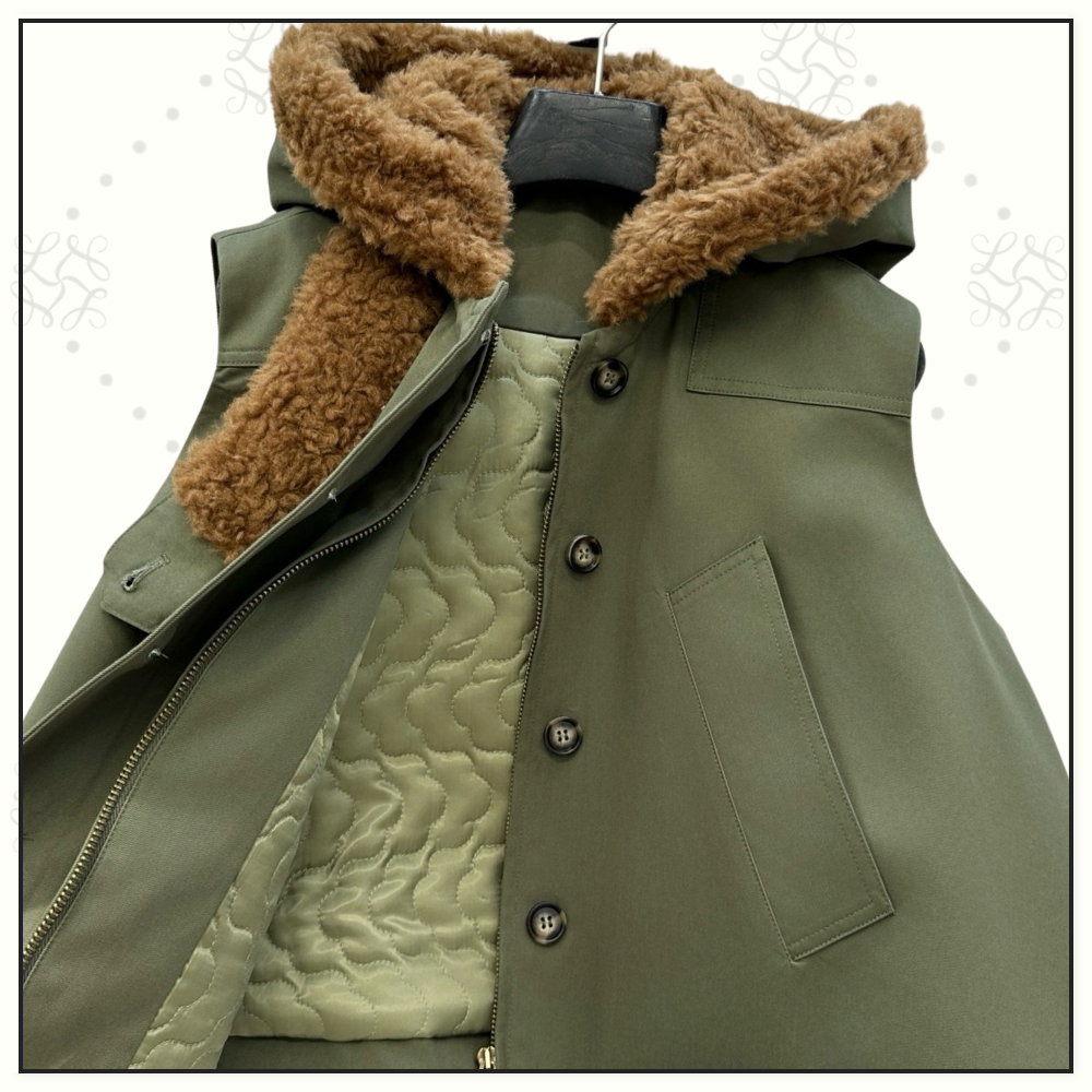 SHORT PARKER COTTON VEST