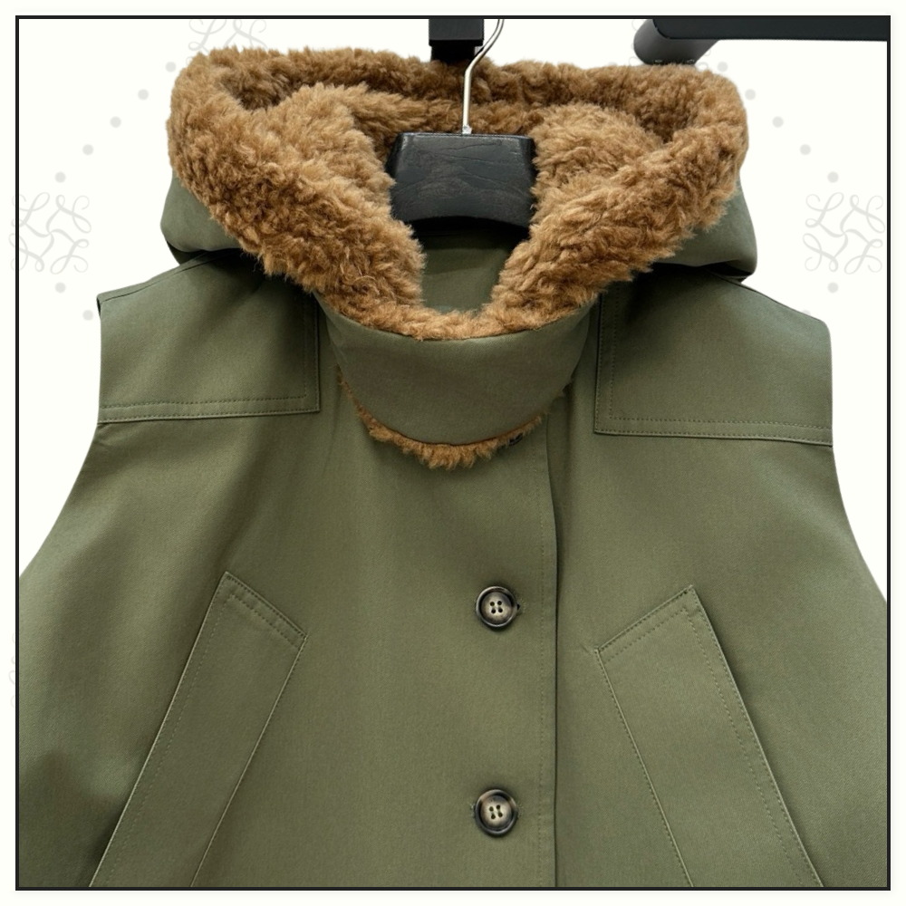 SHORT PARKER COTTON VEST