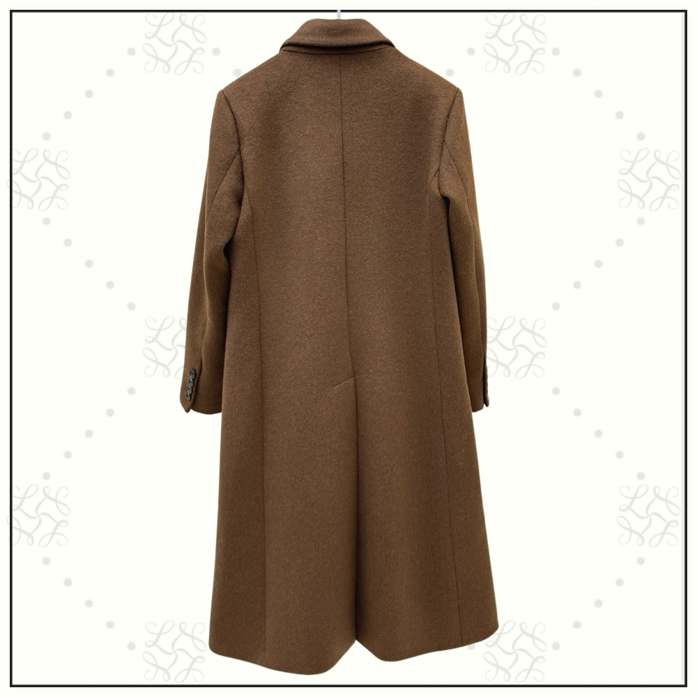 WOOL BLEND LONG COAT