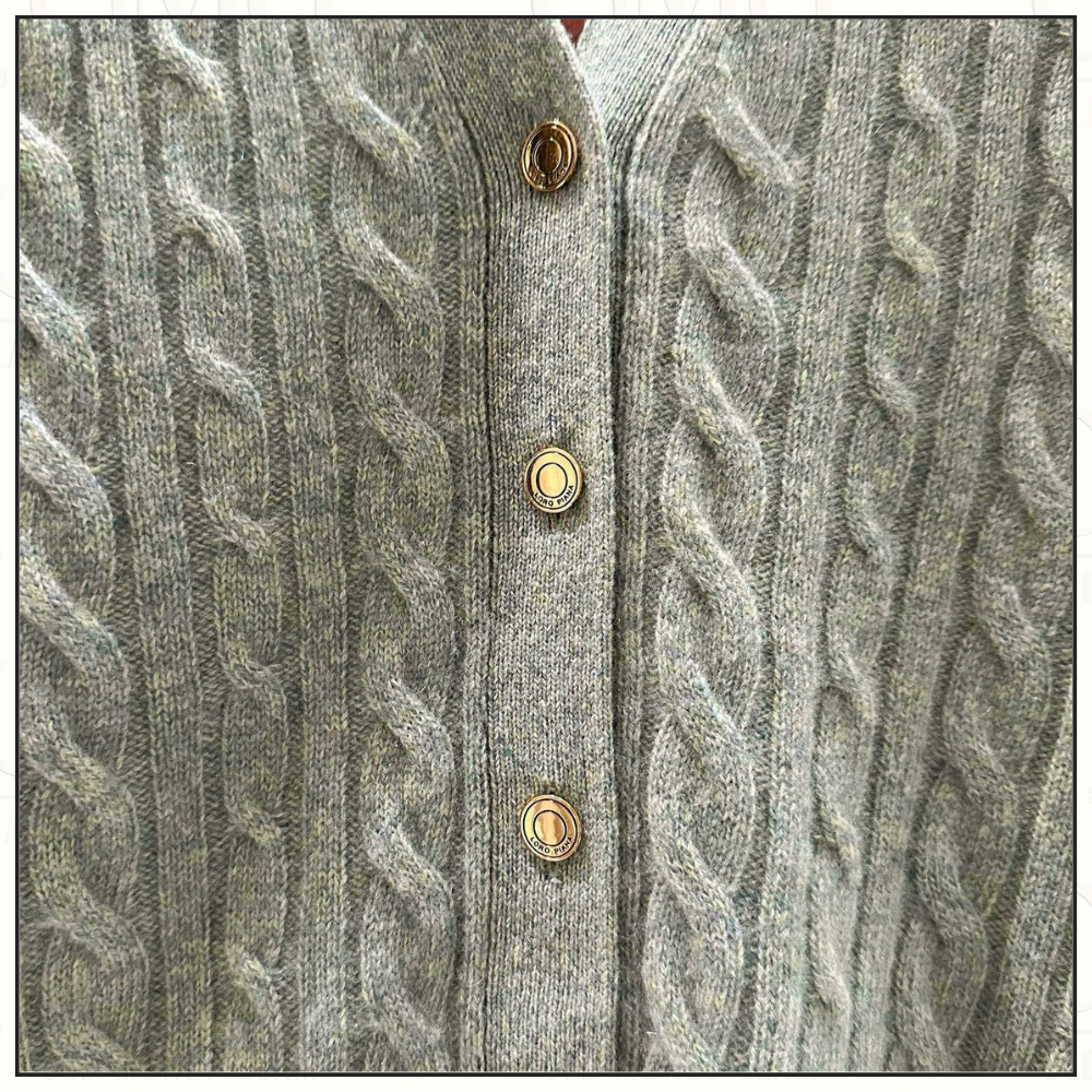 BABY CASHMERE KNIT CARDIGAN