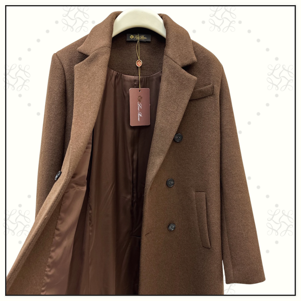 WOOL BLEND LONG COAT