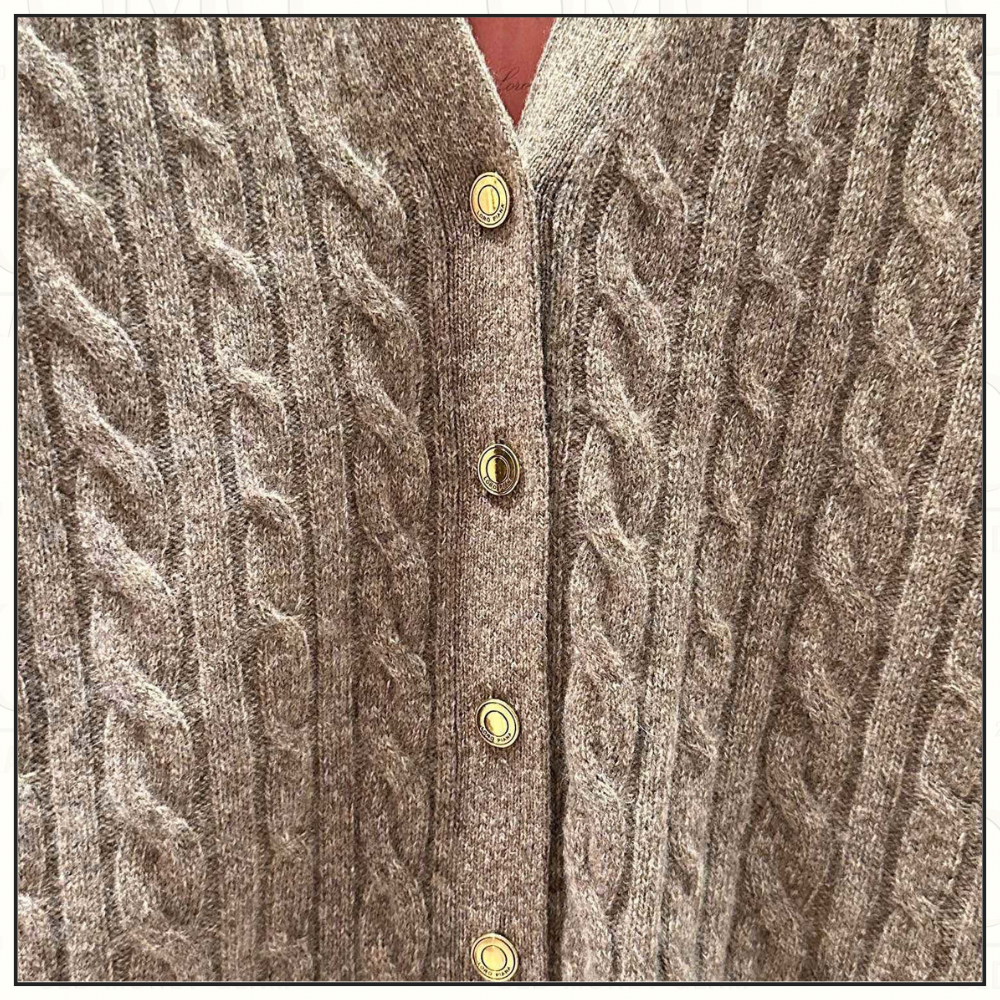 BABY CASHMERE KNIT CARDIGAN