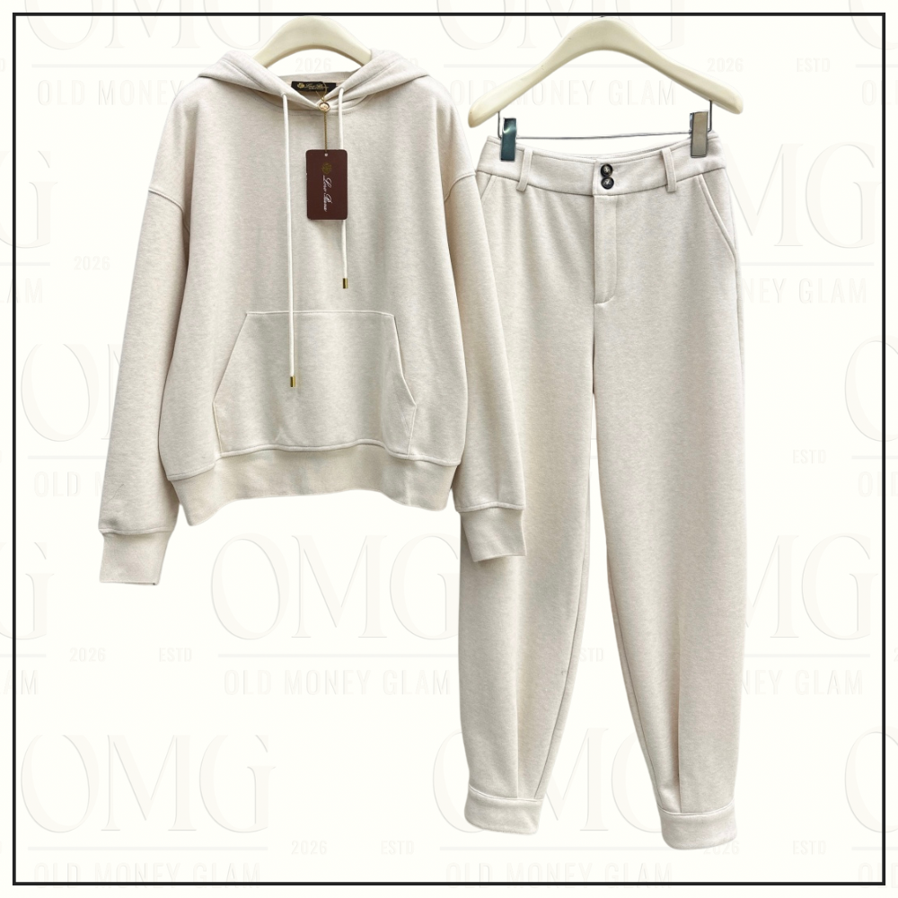 COTTON CASHMERE TRACKSUIT