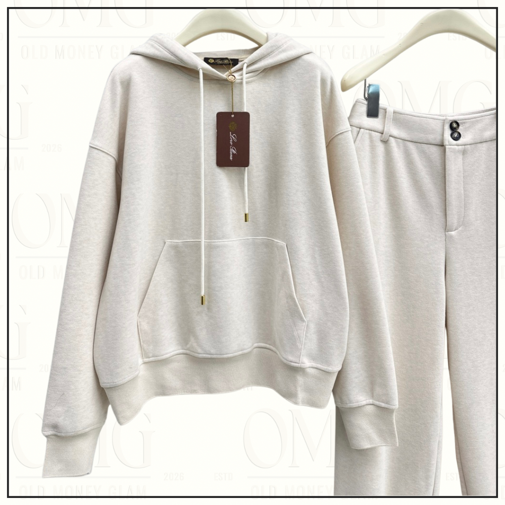 COTTON CASHMERE TRACKSUIT