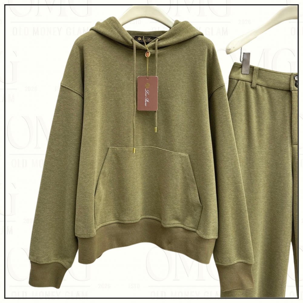 COTTON CASHMERE TRACKSUIT