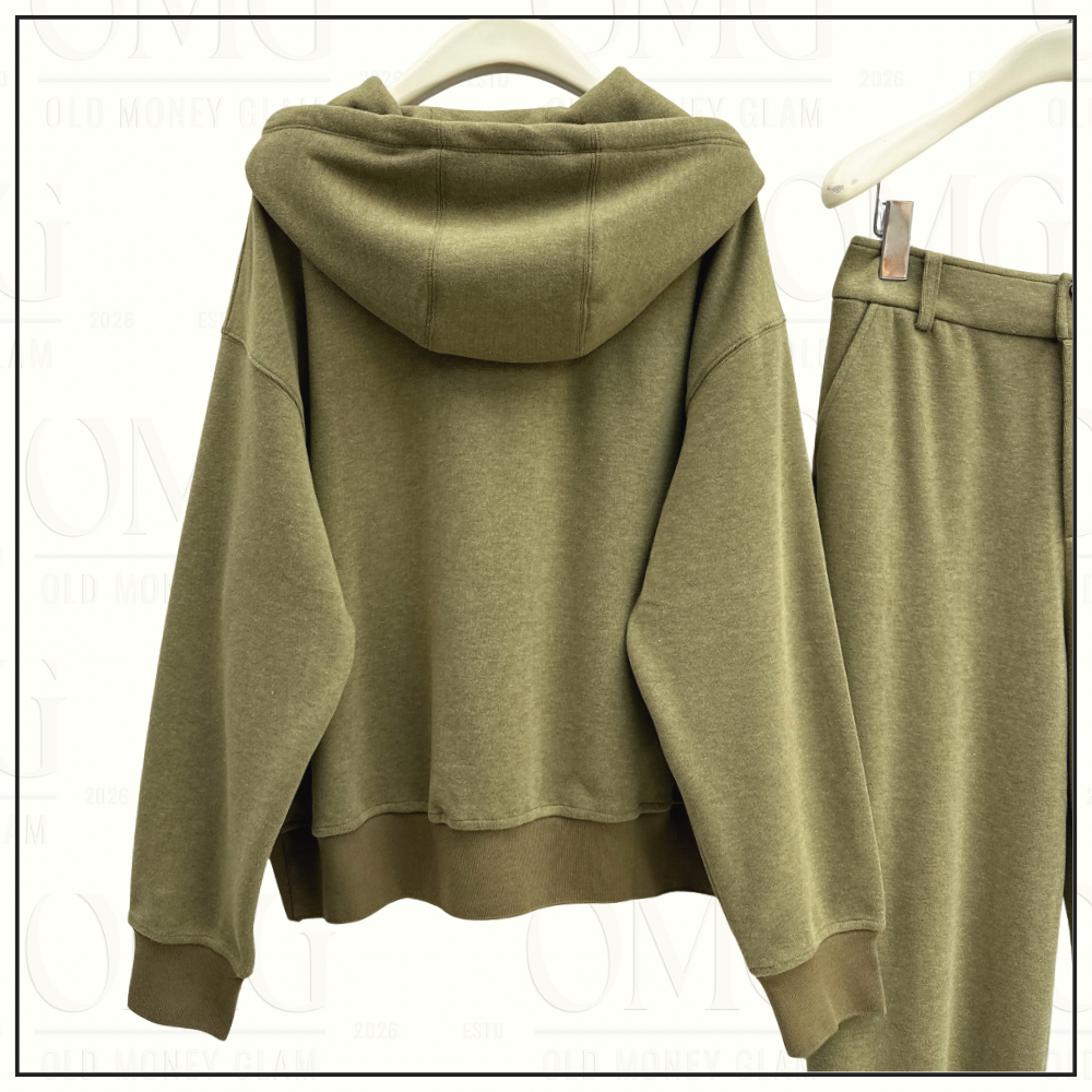 COTTON CASHMERE TRACKSUIT
