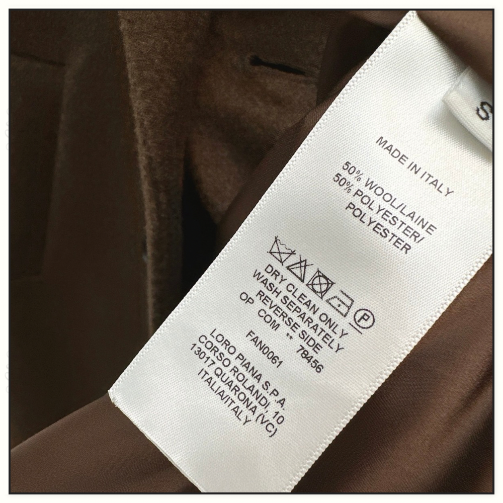 WOOL BLEND LONG COAT