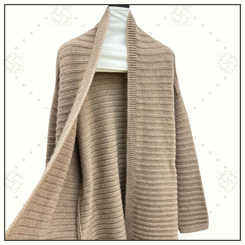 SELF TIE CASHMERE CARDIGAN
