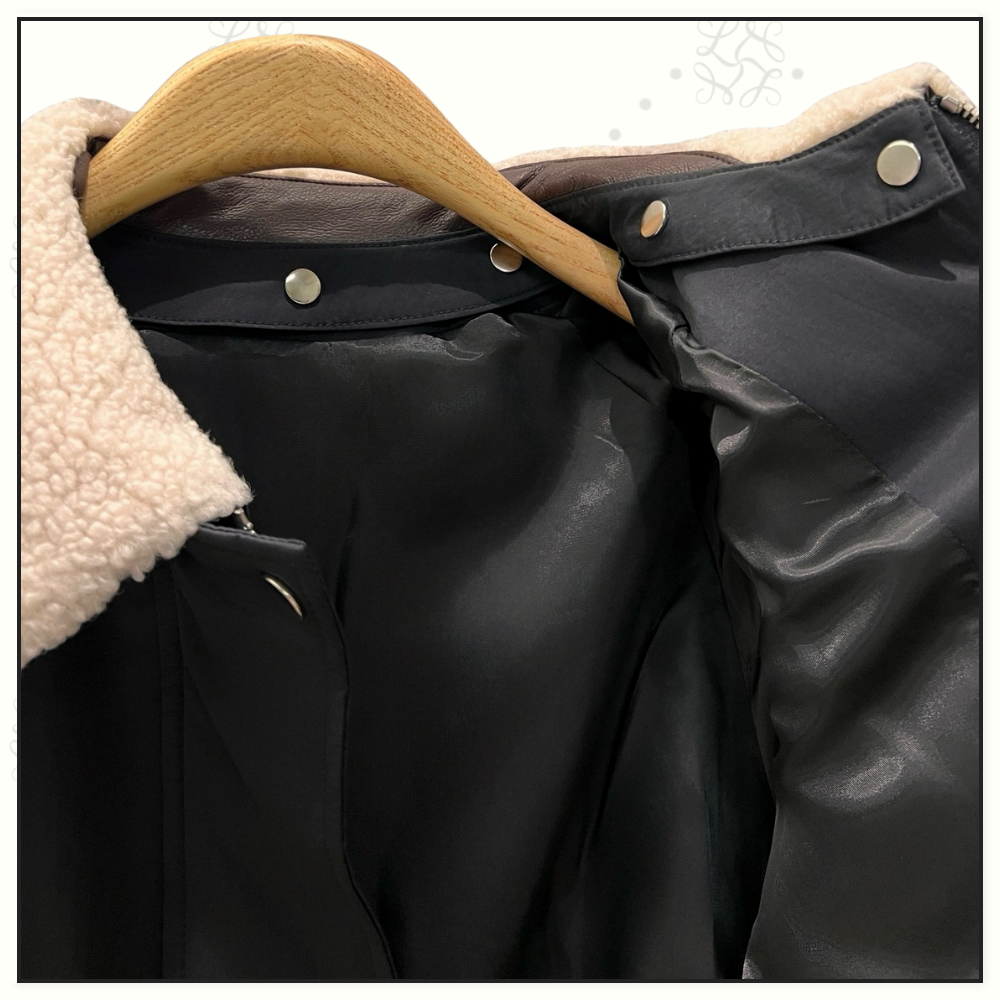 PUFFER & SHEARLING VEST