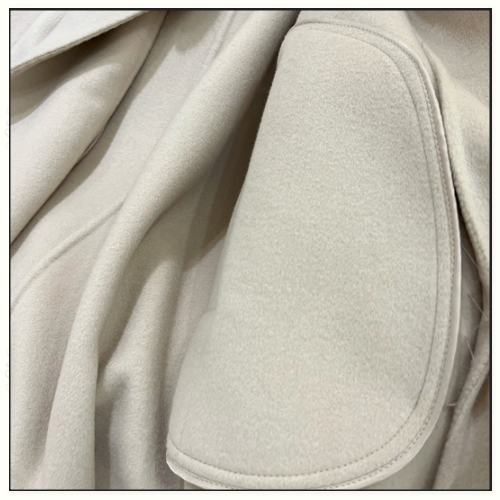 SABLE COLLAR LONG COAT