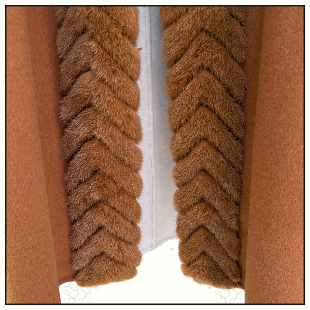 CASHMERE & SABLE COAT