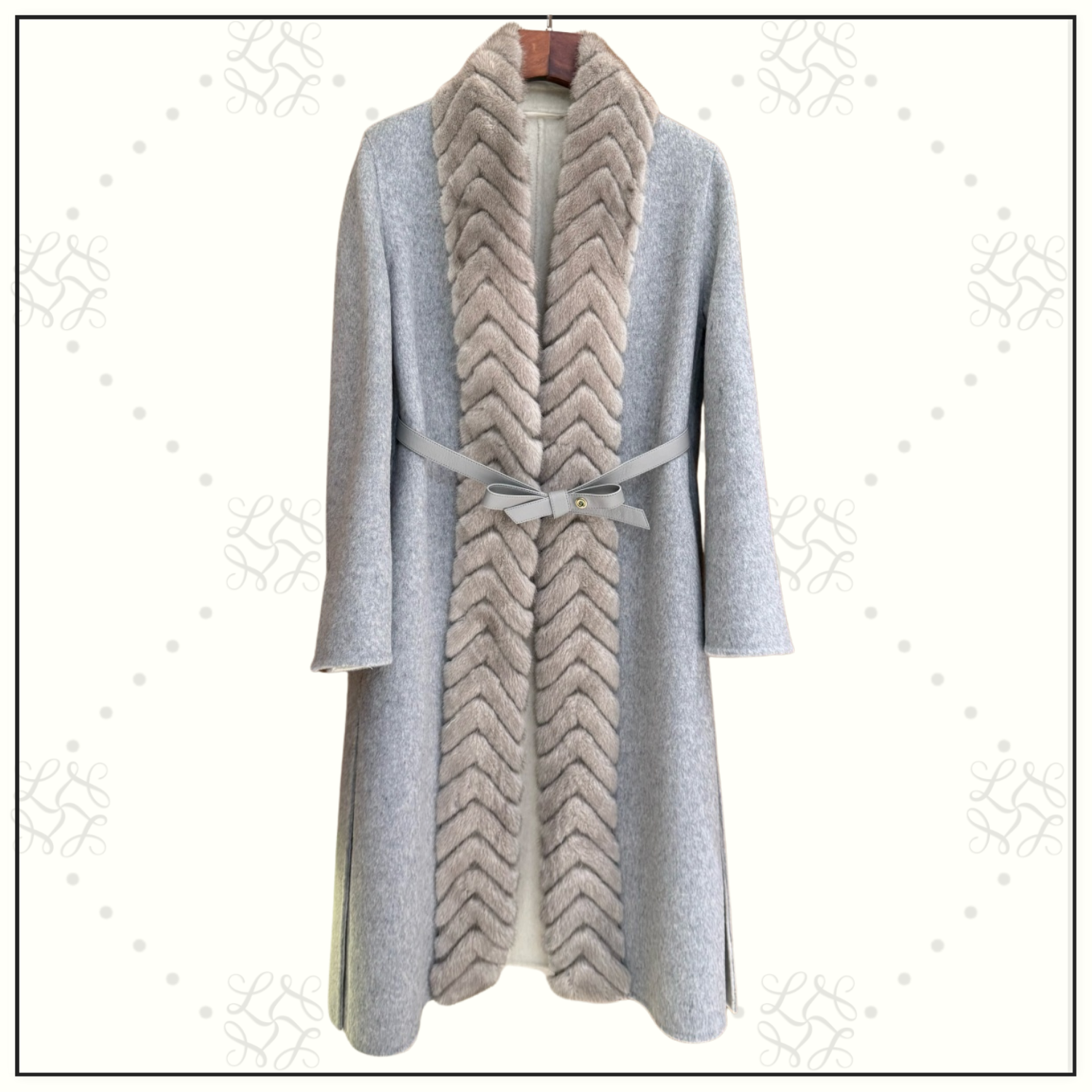 CASHMERE & SABLE COAT