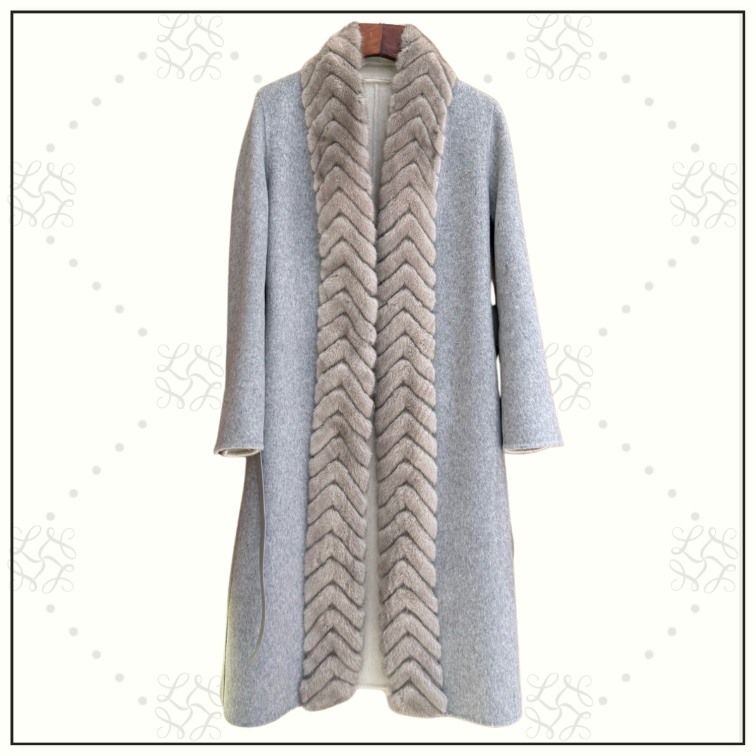 CASHMERE & SABLE COAT